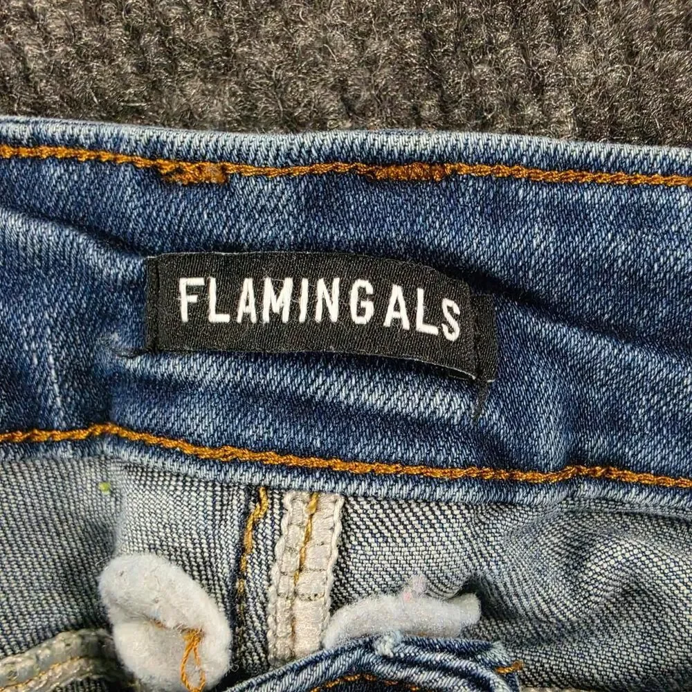 Flamingals Women's Blue Jeans